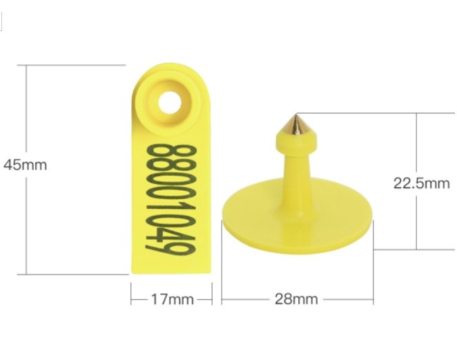 RBC-ET23-UHF Ear Tag - Image 3